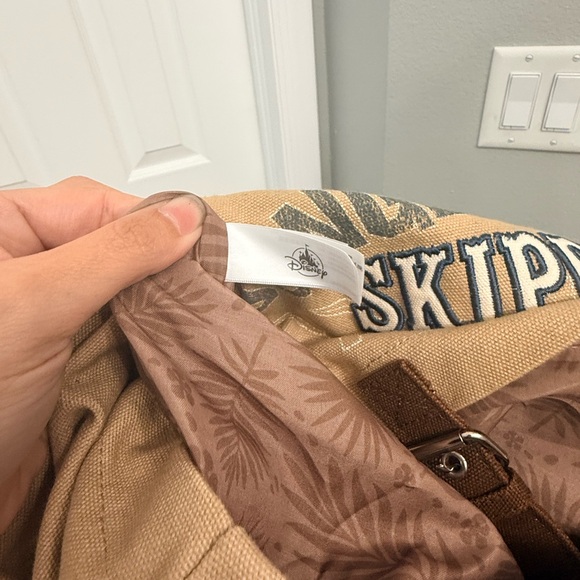 Disney Parks Jungle Cruise Skipper Backpack Canvas Adventureland Bag Rare - Picture 2 of 7